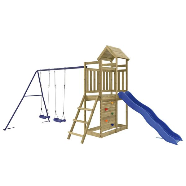 vidaXL Outdoor Playset Impregnated Wood Pine