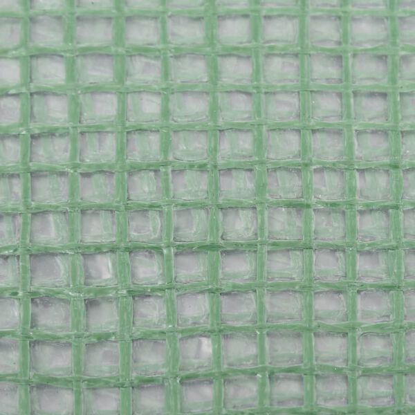 vidaXL Greenhouse Replacement Cover (45 m&sup2;) 300x1500x200 cm Green