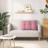 vidaXL Back Pillow Pink 80 x 24 x 50 cm Velvet