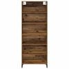 vidaXL Highboard Old Wood 69.5 x 34 x 180 cm Engineered Wood