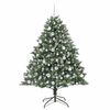 vidaXL Artificial Christmas Tree with 300 LEDs with Stand Green 180 cm