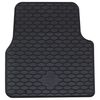 vidaXL Car Mat 4 pcs Black suitable for C4 2021- Rubber