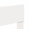 vidaXL Bed Frame without Mattress White 120x200 cm Solid Wood Pine