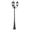 vidaXL Garden Light Bronze 61 x 53 x 235 cm Aluminium and Glass