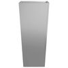 vidaXL Garden Planter 35x35x75 cm Galvanised Steel