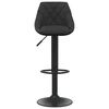 vidaXL Bar Stool Black Velvet