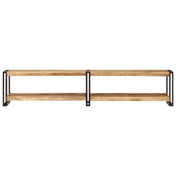 vidaXL TV Cabinet 200x30x40 cm Solid Wood Mango