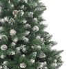 vidaXL Artificial Christmas Tree with 150 LEDs Green 85 x 85 x 120 cm