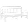 vidaXL Daybed Frame White 75 x 190 cm Powder-Coated Steel