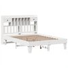 vidaXL Bed Frame without Mattress White 160x200 cm Solid Wood Pine