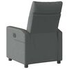 vidaXL Recliner Chair Reclining Dark Grey 69 x 86 x 100 cm Fabric