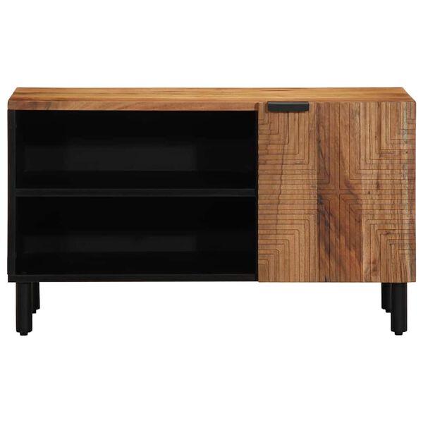 vidaXL TV Units Solid Acacia Wood 80 x 31.5 x 46 cm Engineered wood