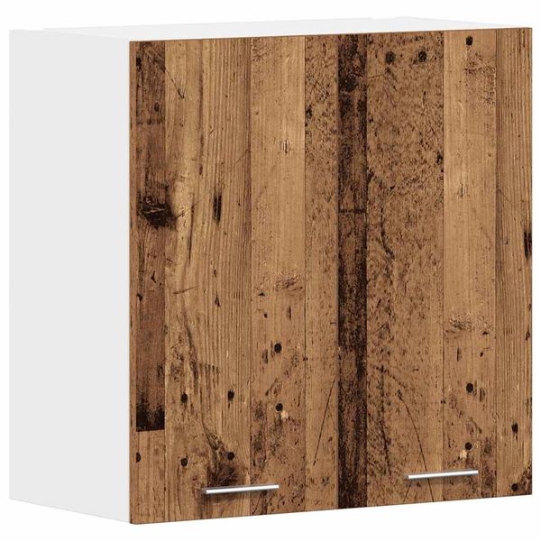 vidaXL Kitchen Wall Cabinet Lyon&nbsp;Old Wood&nbsp;60x31x60 cm Engineered Wood