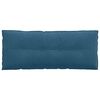 vidaXL Back Pillow Blue 120 x 50 cm Corduroy Fabric
