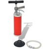 vidaXL Pneumatic Pipe Cleaner Red and Black