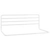 vidaXL Toddler Safety Bed Rail White (76-137)x55 cm Iron