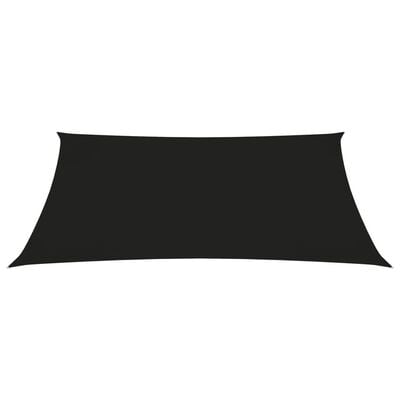 vidaXL Sunshade Sail Oxford Fabric Rectangular 3.5x4.5 m Black