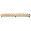 vidaXL Bed Frame without Mattress Sonoma Oak 120x200 cm Engineered Wood