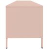 vidaXL TV Cabinet Pink 202x39x43.5 cm Cold-rolled Steel
