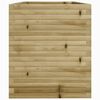vidaXL Garden Planter 110x60x68.5 cm Impregnated Wood Pine