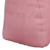 vidaXL Back Pillow Pink 80 x 24 x 50 cm Velvet