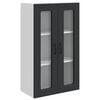 vidaXL Dishwasher Panel Kalmar Black 60 x 31 x 100 cm Engineered Wood