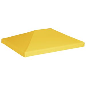 vidaXL Gazebo Top Cover 270 g/m&sup2; 4x3 m Yellow