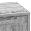 vidaXL Bedside Cabinet 2 pcs Grey 44 x 34.5 x 45 cm Engineered Wood