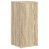 vidaXL Side Shelf Sonoma Oak 33 x 32 x 70.5 cm Engineered Wood