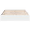 vidaXL Bed Frame with Drawers without Mattress White 150x200 cm King Size