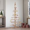 vidaXL Wooden Christmas Tree for Decoration 180 cm Solid Wood Pine