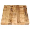 vidaXL Table Top Live Edge 140x60x3.8 cm Solid Wood Rough Mango