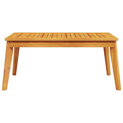 vidaXL Garden Dining Table 100x55x45 cm Solid Wood Acacia