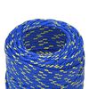 vidaXL Boat Rope Blue 2 mm 250 m Polypropylene
