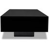 vidaXL Coffee Table High Gloss Black
