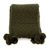 Venture Home Blanket Anny 170x130 cm Acrylic Moss Green