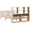 vidaXL Bookcase Bed without Mattress 120x200 cm Solid Wood Pine