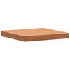 vidaXL Table Top 40x40x4 cm Square Solid Wood Beech