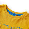 Kids' T-shirt with Long Sleeves Ochre 128