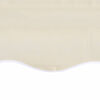 vidaXL Awning Top Sunshade Canvas Cream 6 x 3 m