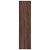 vidaXL Corner Cabinet Brown Oak 33x33x132 cm Engineered Wood