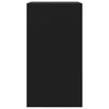 vidaXL Shoe Cabinet Black 60x34x63.5 cm Engineered Wood