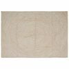 vidaXL Area Rugs Rectangular Natural and White 200 x 290 cm Jute