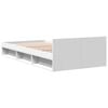 vidaXL Bed Frame with Drawer without Mattress White 90x190 cm Single