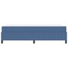vidaXL Bed Frame with Mattress Blue 100 x 200 cm Fabric