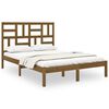 vidaXL Bed Frame without Mattress Honey Brown Solid Wood 160x200 cm