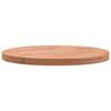 vidaXL Table Top &Oslash;40x2.5 cm Round Solid Wood Beech