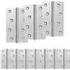 vidaXL Hinge 48 pcs 89 x 54 x 5 mm Silver Steel