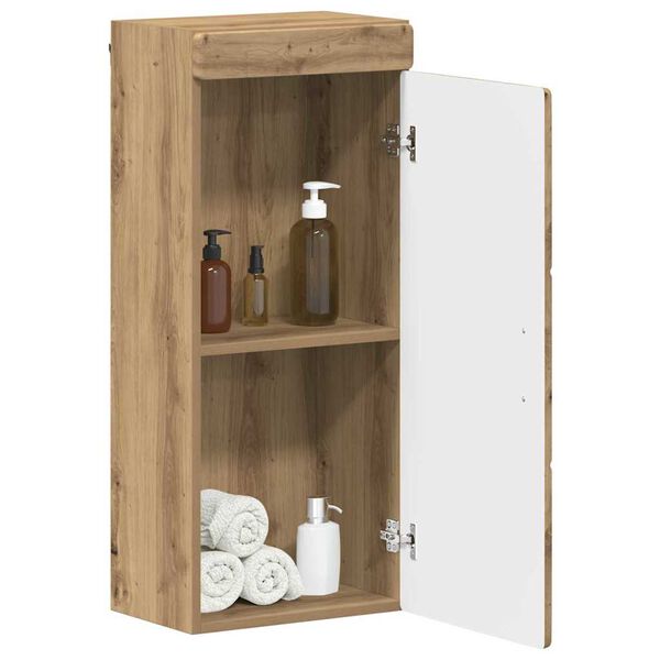 vidaXL Bathroom Wall Cabinet TULUM Artisan Oak 37 x 24.5 x 86 cm