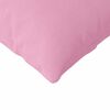 vidaXL Sofa Pillows 2 pcs Pink 145 x 40 cm Fabric